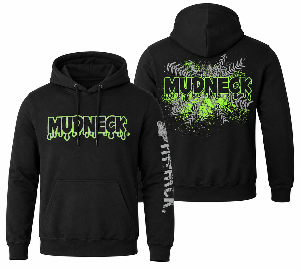 Mudneck Hoodies Tire Track Splash