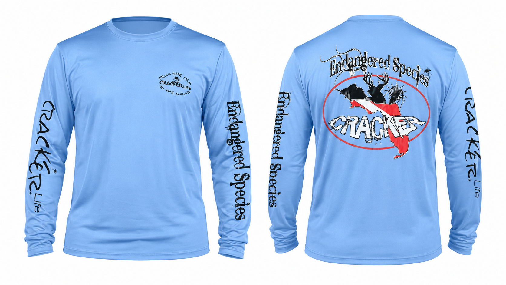Cracker Life Endangered Species Poly Long Sleeve