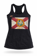 Cracker Life Ladies Florida Flag with Mosquito
