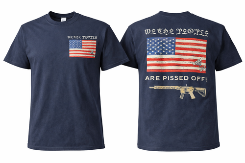 Mudneck We the People Are Pissed Off Graphic Tee by Mudneck, at the mudpit lifestyle graphic shirt