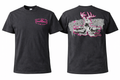 Cracker Life Triple Threat Pink Outline