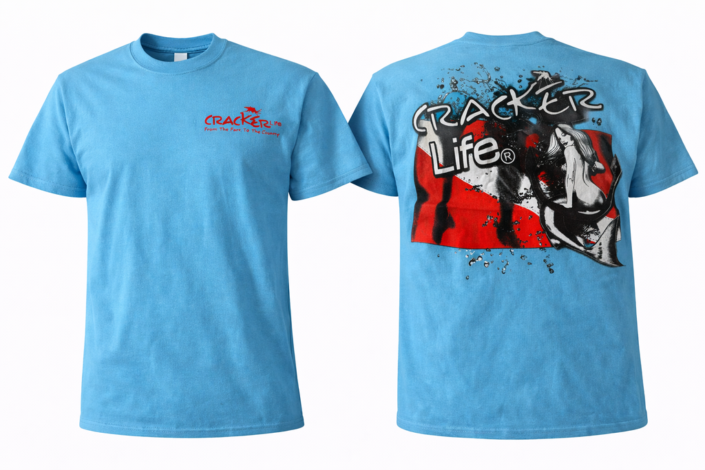 Cracker Life Dive Flag Mermaid