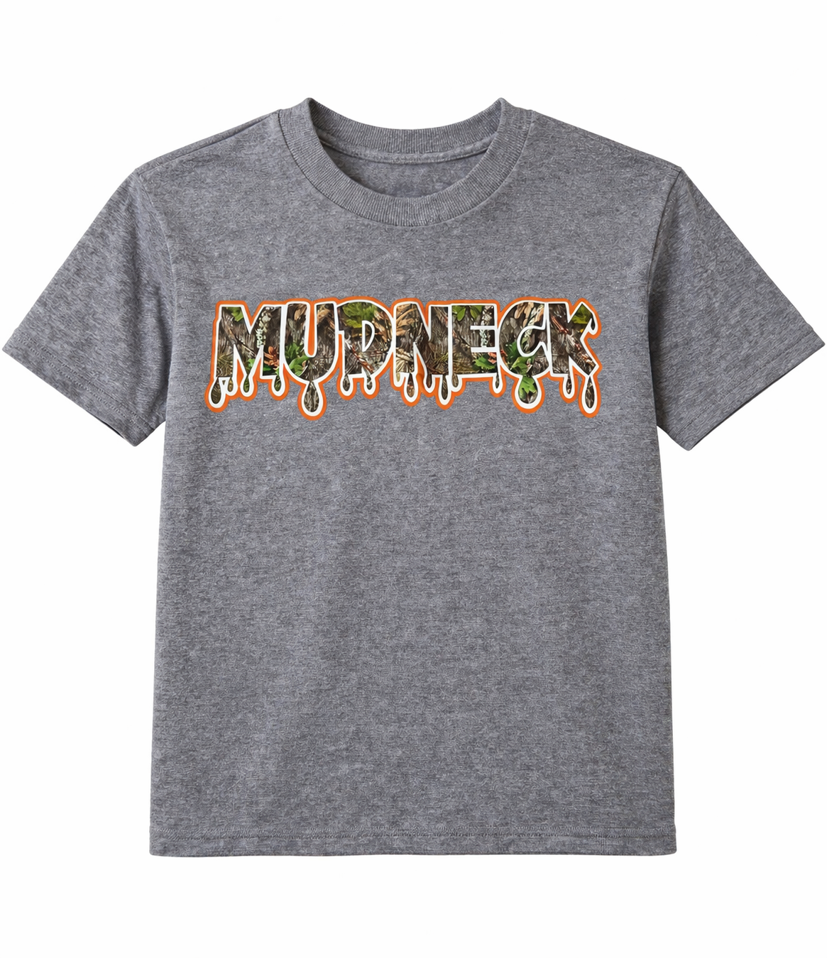 Mudneck Youth Camo Logo